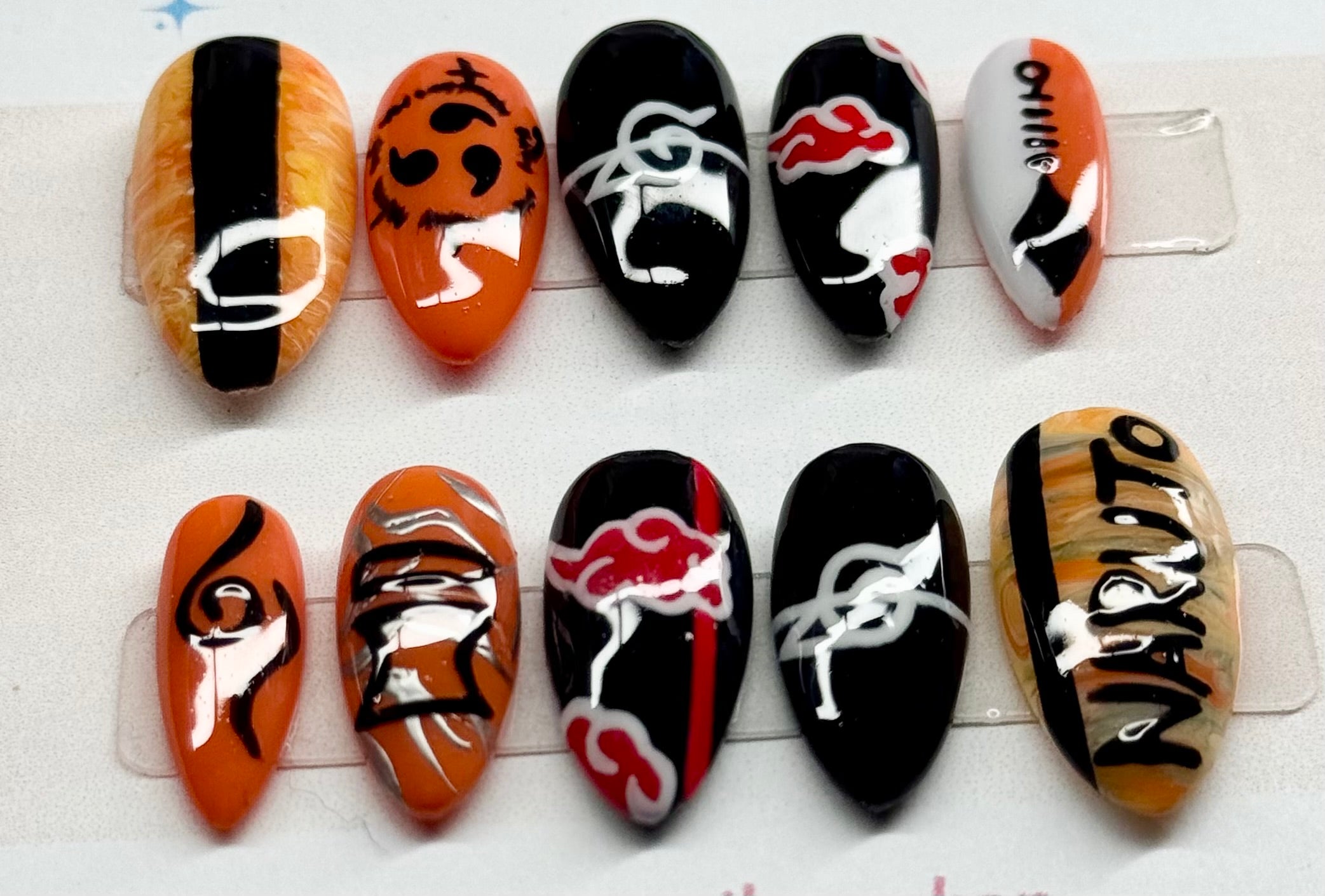 Naruto Nails