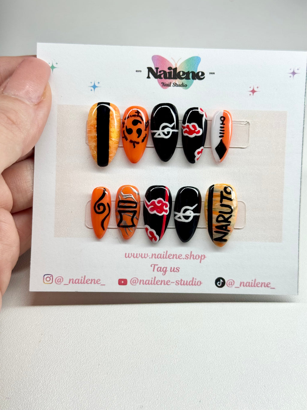 Naruto Nails
