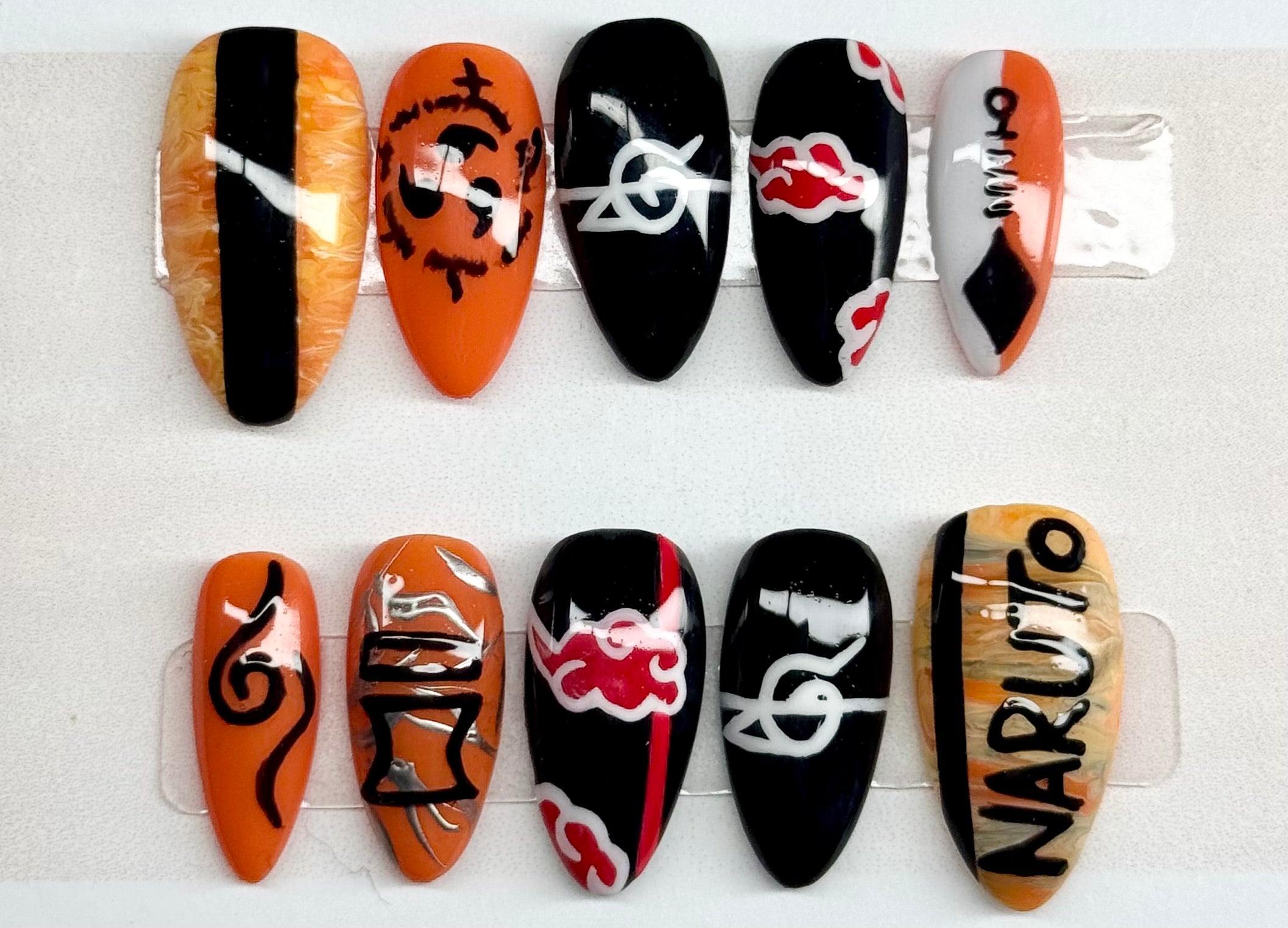 Naruto Nails