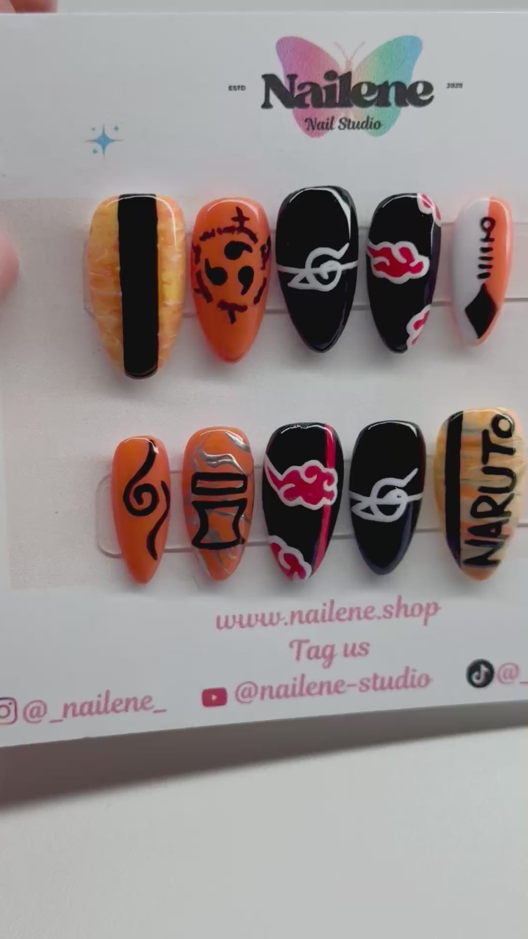Naruto Nails